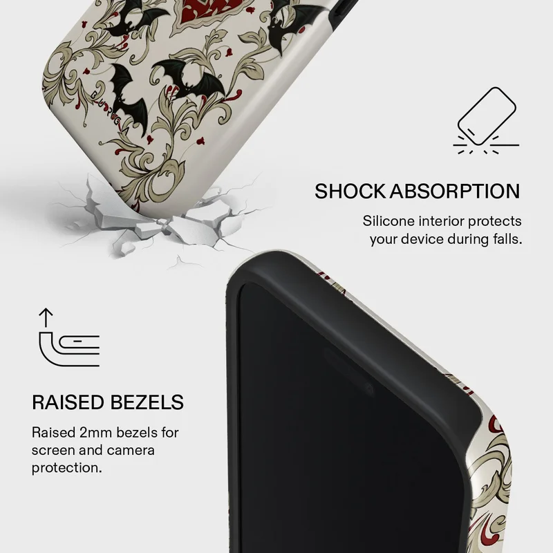 Burga iPhone 17 Pro Warded Burga iPhone 17 Pro Warded Premium Case Compatible with Hybrid Dual-Layer Hard Shell + Silicone Protection - Scratch-Resistant Shockproof Mobile Cover  | Best Price UAE